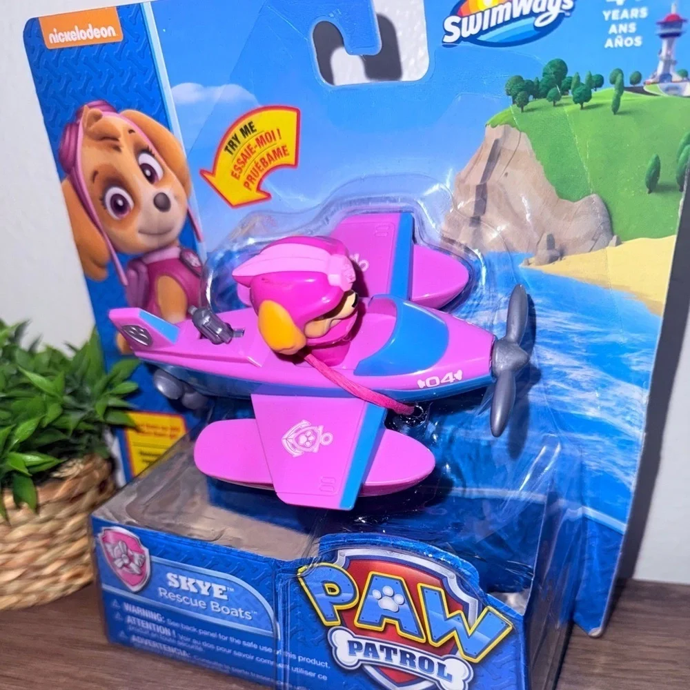 Nickelodeon Pink and Blue Skye Toy Plane